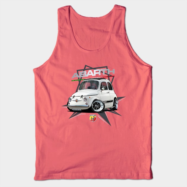 Classic 595Abarth Tank Top by RCJM_Cartoons